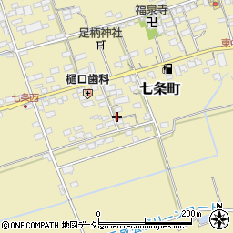 滋賀県長浜市七条町674周辺の地図