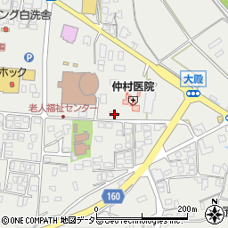鳥取県西伯郡伯耆町大殿1082-1周辺の地図