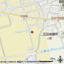 滋賀県長浜市七条町100周辺の地図