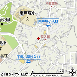 神奈川県横浜市戸塚区戸塚町2801-1周辺の地図