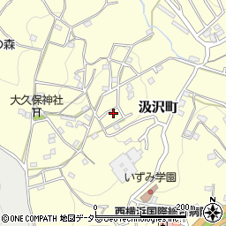 神奈川県横浜市戸塚区汲沢町290-34周辺の地図