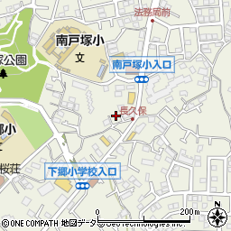 神奈川県横浜市戸塚区戸塚町2801-7周辺の地図