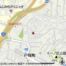 神奈川県横浜市戸塚区戸塚町2054-39周辺の地図