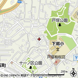 神奈川県横浜市戸塚区戸塚町2342-13周辺の地図
