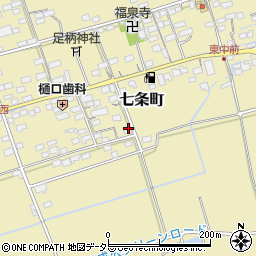 滋賀県長浜市七条町668周辺の地図