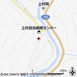 長野県飯田市上村上町760周辺の地図