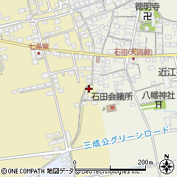 滋賀県長浜市七条町102周辺の地図