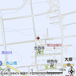 滋賀県米原市朝日646周辺の地図