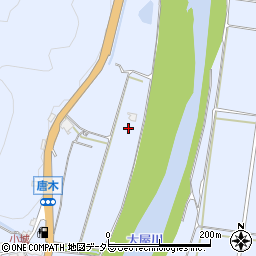 兵庫県養父市薮崎693周辺の地図