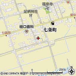 滋賀県長浜市七条町675-1周辺の地図