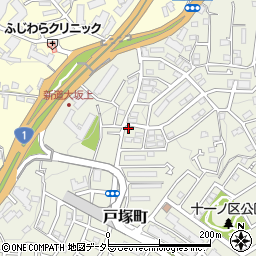 神奈川県横浜市戸塚区戸塚町2054-8周辺の地図