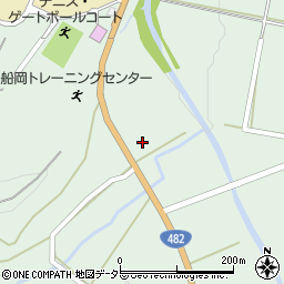 鳥取県八頭郡八頭町坂田443周辺の地図