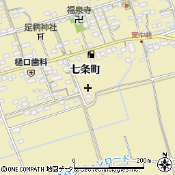 滋賀県長浜市七条町610周辺の地図