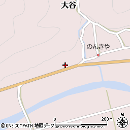 兵庫県養父市大谷622周辺の地図