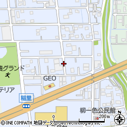 岐阜県瑞穂市稲里周辺の地図