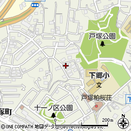 神奈川県横浜市戸塚区戸塚町2342-3周辺の地図