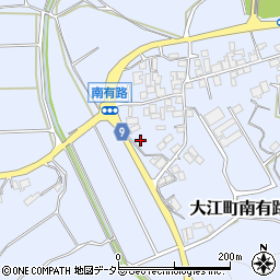 京都府福知山市大江町南有路1588周辺の地図