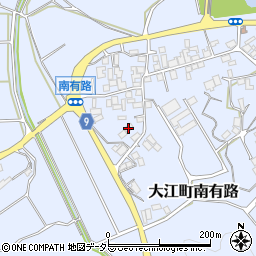 京都府福知山市大江町南有路1584周辺の地図