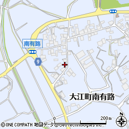 京都府福知山市大江町南有路1585周辺の地図