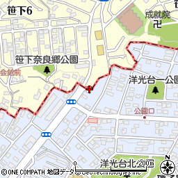 神奈川県横浜市磯子区洋光台1丁目29-22周辺の地図