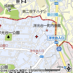 神奈川県横浜市磯子区洋光台1丁目18-26周辺の地図