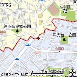 神奈川県横浜市磯子区洋光台1丁目29-21周辺の地図