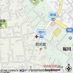 神奈川県秦野市堀西964周辺の地図