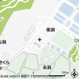 愛知県犬山市犬山東洞80周辺の地図