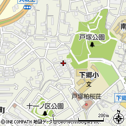 神奈川県横浜市戸塚区戸塚町2342-22周辺の地図