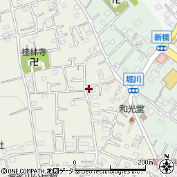 神奈川県秦野市堀西974-3周辺の地図