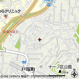 神奈川県横浜市戸塚区戸塚町2034-6周辺の地図