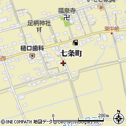 滋賀県長浜市七条町678周辺の地図