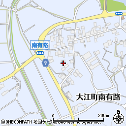 京都府福知山市大江町南有路1595周辺の地図