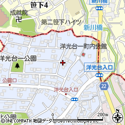 神奈川県横浜市磯子区洋光台1丁目18-27周辺の地図