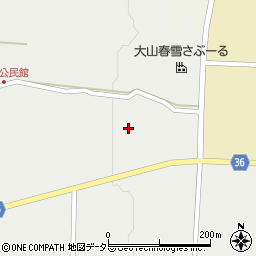 鳥取県西伯郡伯耆町久古1063周辺の地図