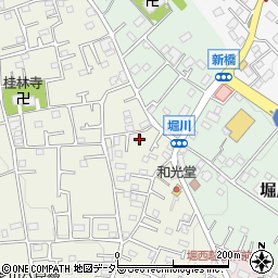神奈川県秦野市堀西965-1周辺の地図