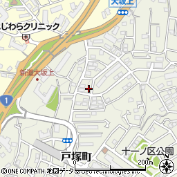 神奈川県横浜市戸塚区戸塚町2054-6周辺の地図