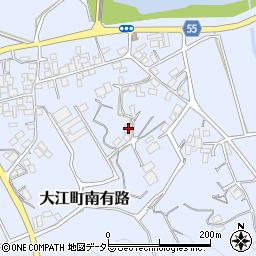 京都府福知山市大江町南有路1323周辺の地図