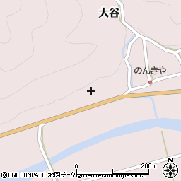 兵庫県養父市大谷520周辺の地図