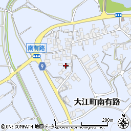 京都府福知山市大江町南有路1587周辺の地図