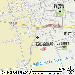 滋賀県長浜市石田町581周辺の地図