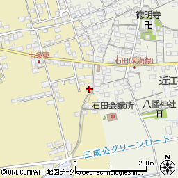 滋賀県長浜市七条町92周辺の地図