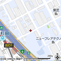 東芝キヤリア空調サービス株式会社　横浜営業所周辺の地図