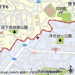神奈川県横浜市磯子区洋光台1丁目29-3周辺の地図