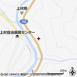 長野県飯田市上村630周辺の地図