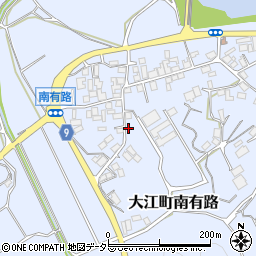 京都府福知山市大江町南有路1416周辺の地図