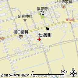 滋賀県長浜市七条町680周辺の地図