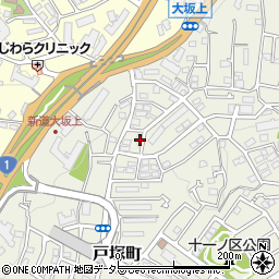 神奈川県横浜市戸塚区戸塚町2054-38周辺の地図