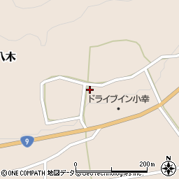 兵庫県養父市八鹿町八木568周辺の地図