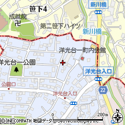 神奈川県横浜市磯子区洋光台1丁目18-29周辺の地図